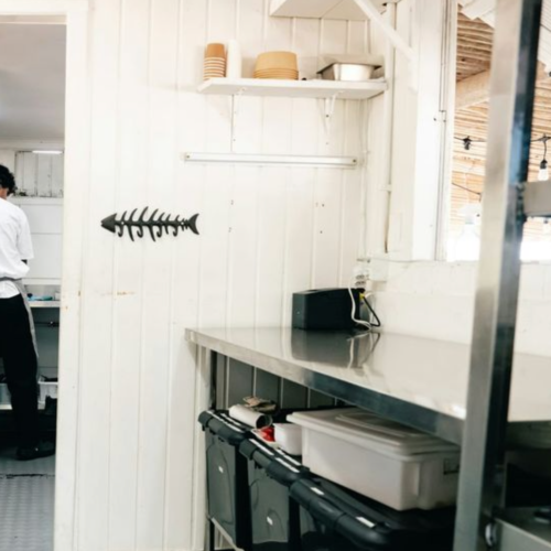 Стол производственный из нержавеющей стали 2000х600 без борта