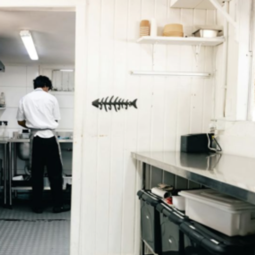 Стол производственный из нержавеющей стали 2000х800 с бортом