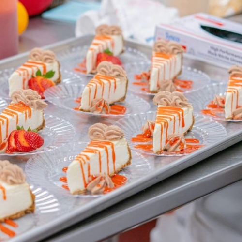 Стеллаж из нержавеющей стали 950х400