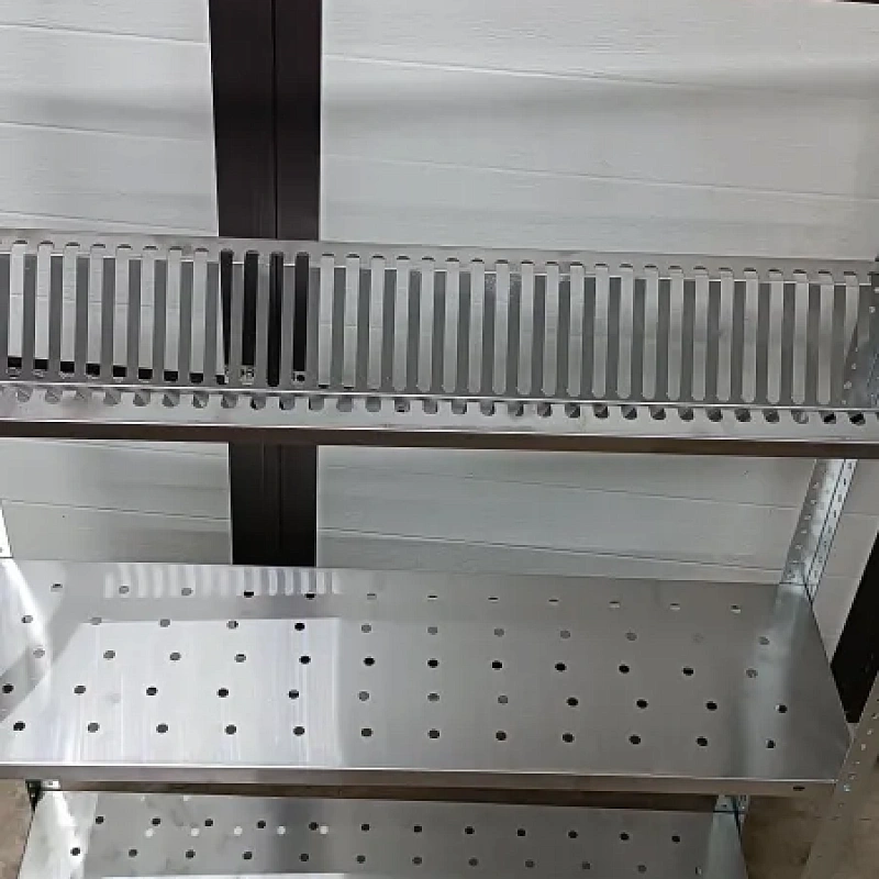 Стеллаж производственный из нержавеющей стали 1000*300 для сушки посуды 