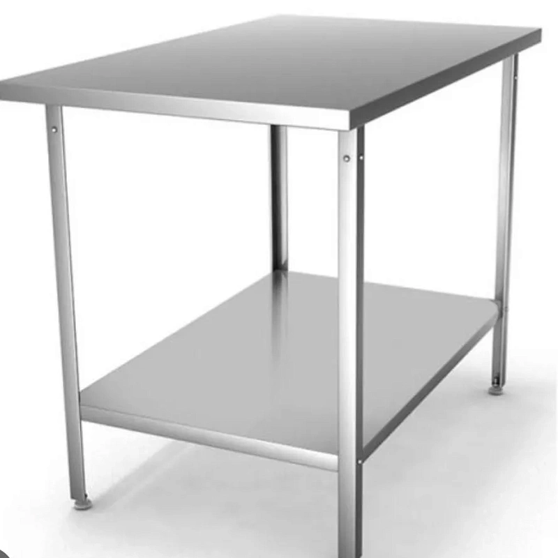 Стол производственный из нержавеющей стали 1200х600 без борта