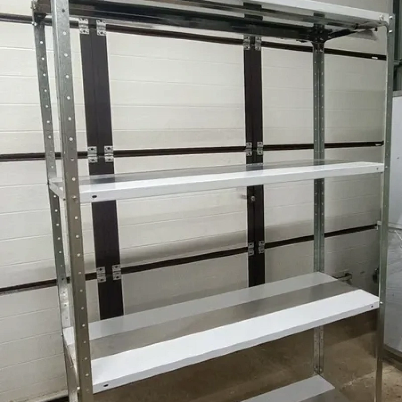 Стеллаж производственный 1000х400 из нержавеющей стали