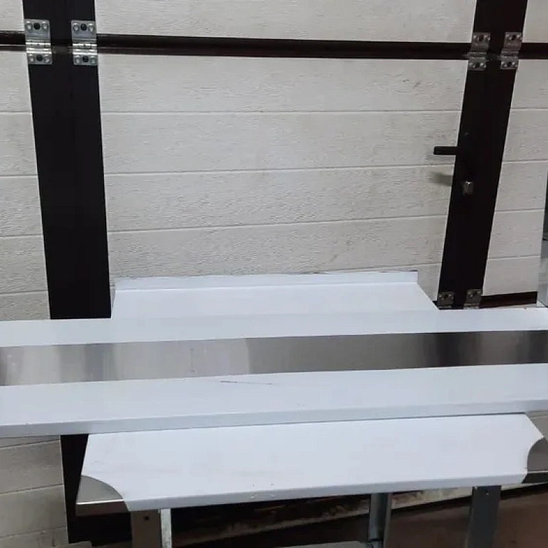 Полка производственная из нержавеющей стали 1000х300