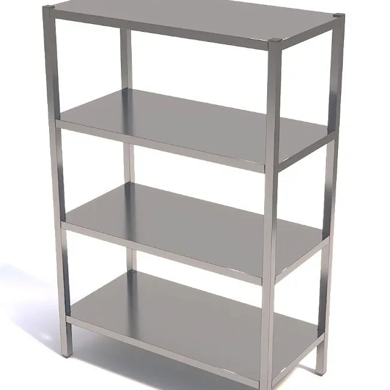 Стеллаж производственный 1000х400 из нержавеющей стали