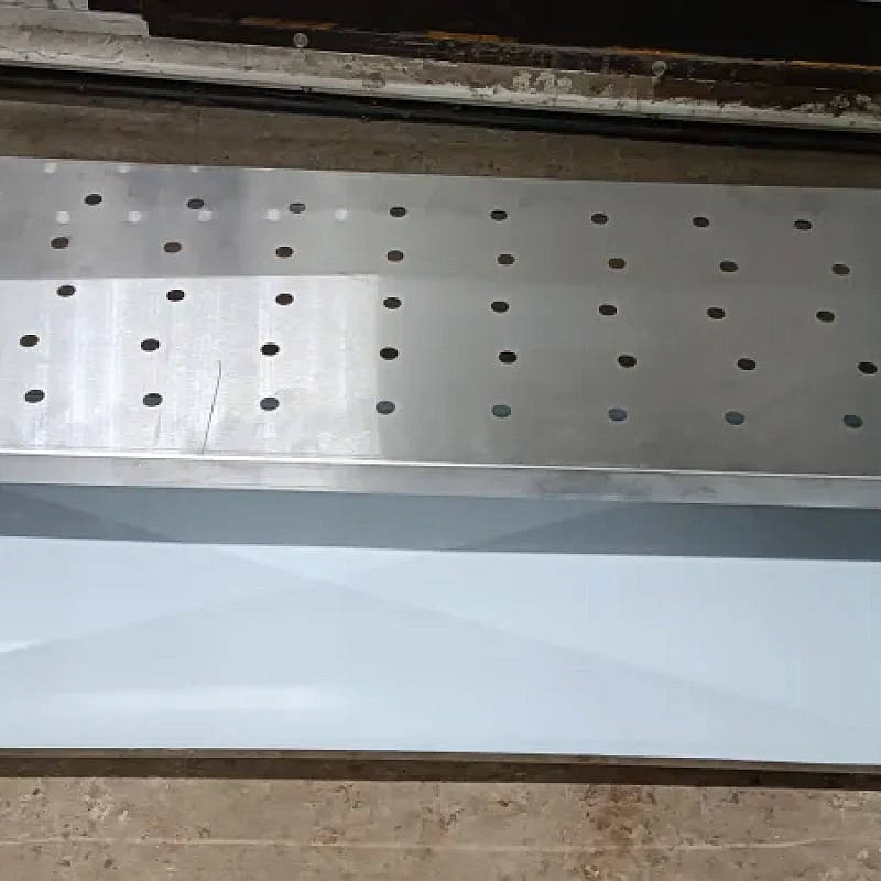 Стеллаж производственный из нержавеющей стали 1000*300 для сушки посуды 