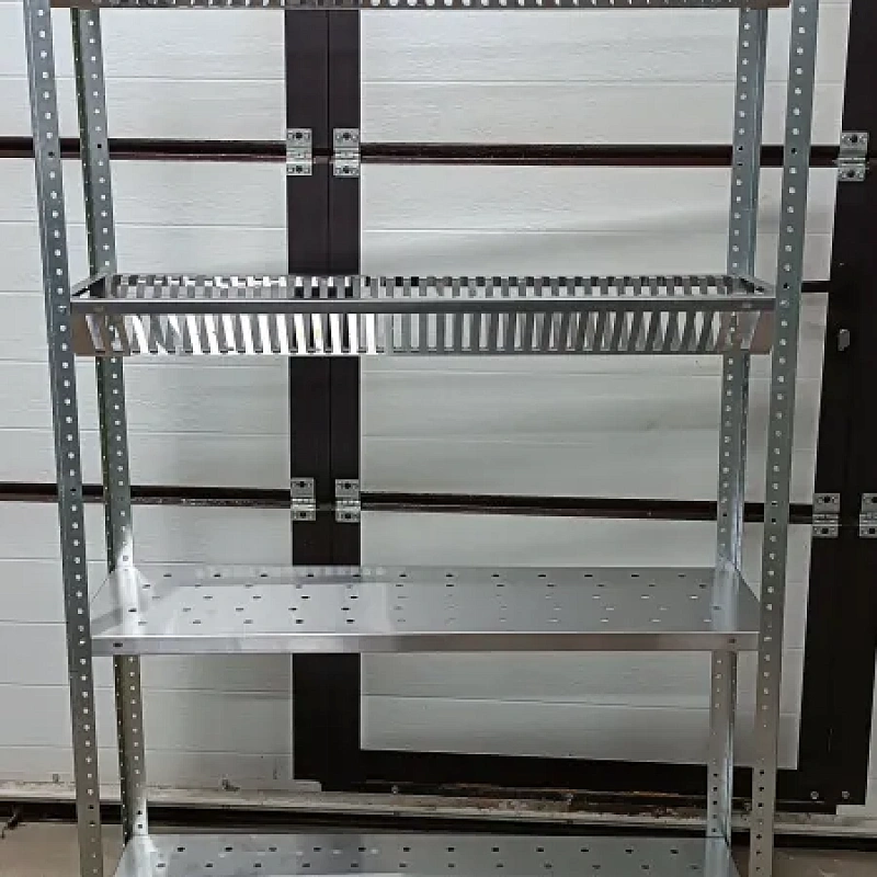 Стеллаж производственный из нержавеющей стали 1000*300 для сушки посуды 